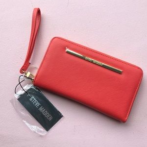 Steve Madden Red Wallet